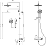 Душевая система LEMARK KARELIA LMF-2026S-BRRG