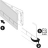 Сет: Инсталляция LEMARK PENEDA + кнопка смыва BIT чёрный матовый + унитаз GLAZER чёрный матовый 100802235